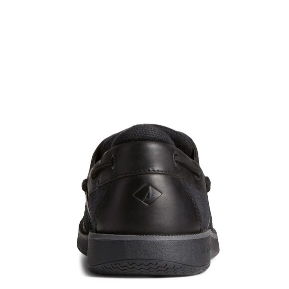 NWT Sperry Men’s Surveyor 2-Eye Boat Shoe Black Size 8 main image 4